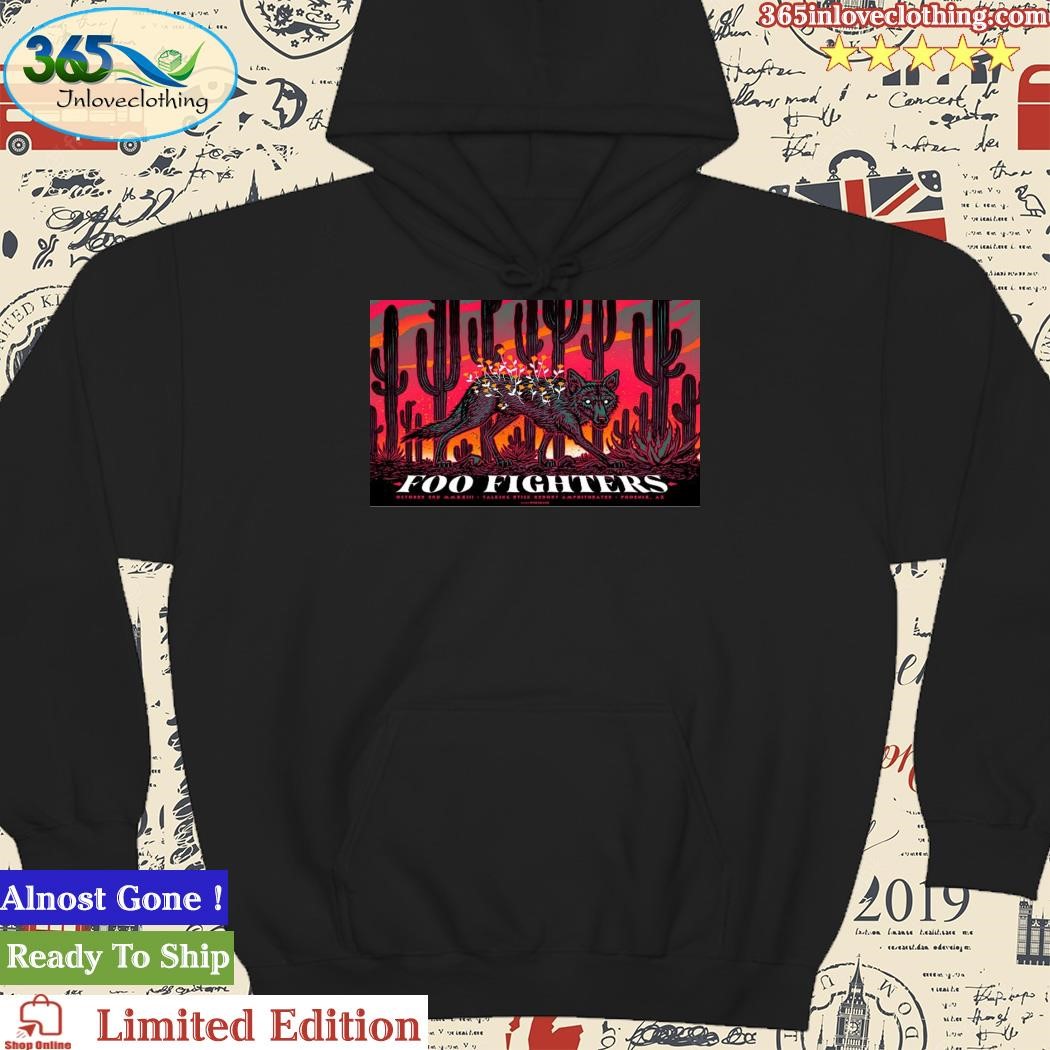 Official Foo Fighters Show Phoenix, AZ Oct 3, 2023 Talking Stick Resort Amphitheatre Poster Shirt hoodie.jpg