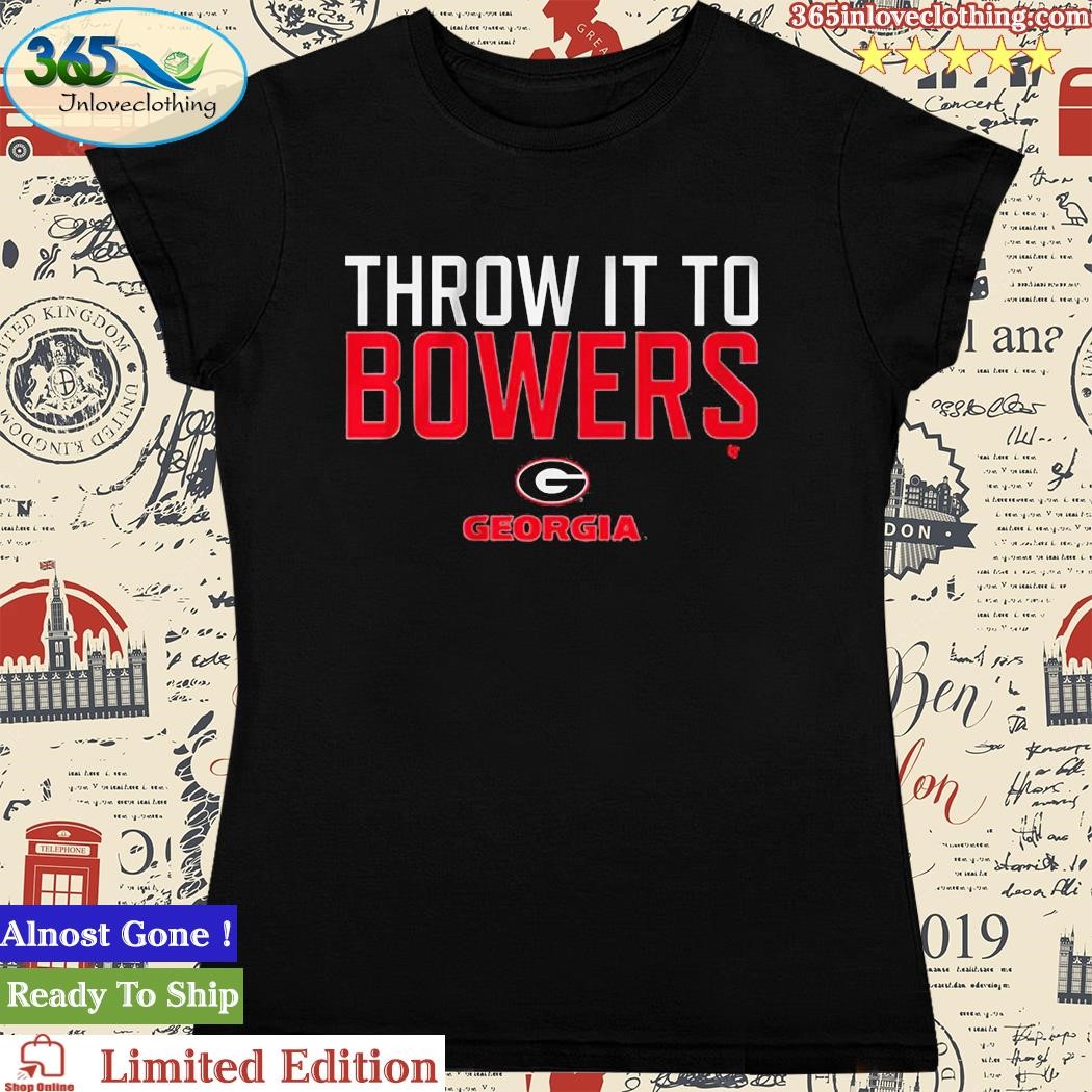 Georgia Football: Brock Bowers Caricature, Adult T-Shirt / 3XL - College Football - Sports Fan Gear | BreakingT