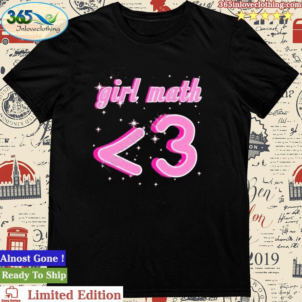 Official Girl Math Cringey Shirt