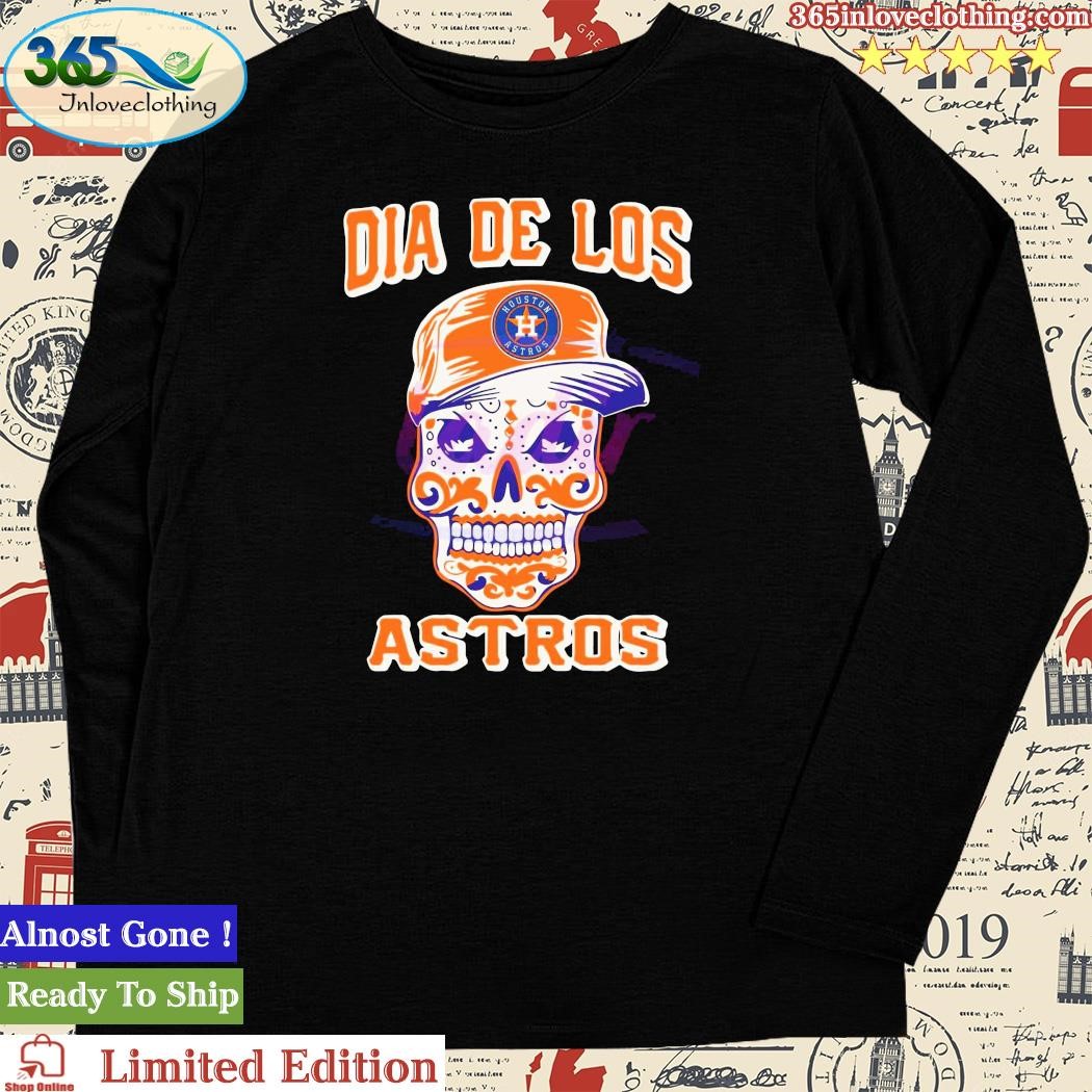 Houston Astros Sugar Skull Dia De Los Astros shirt, hoodie