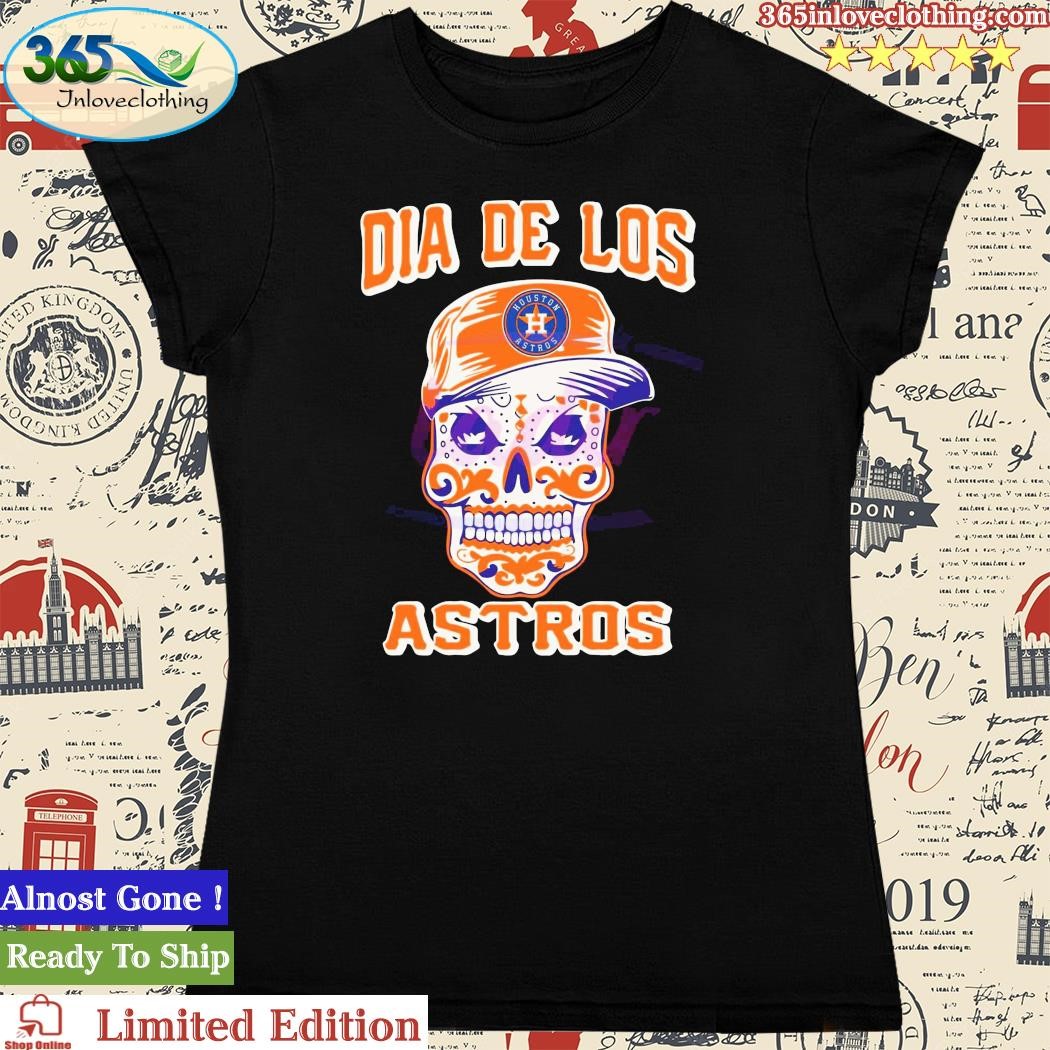 Houston Astros Sugar Skull Dia De Los Astros Shirt, hoodie