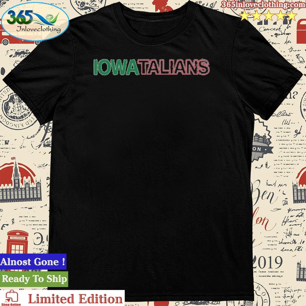 Official Iowatalians New Shirt