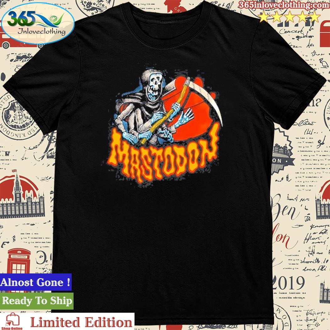 Official Mastodon Reaper Shirt