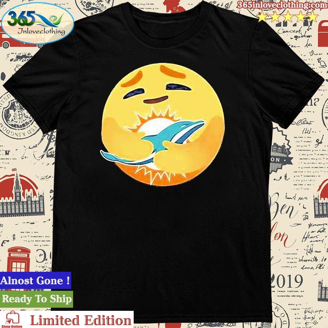 Official Miami Dolphins Thinking Emoji Shirt - WBMTEE