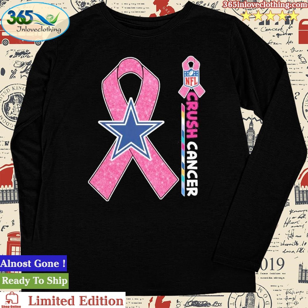 Dallas Cowboys Crush Cancer NFL shirt, hoodie, sweater, long sleeve and  tank top