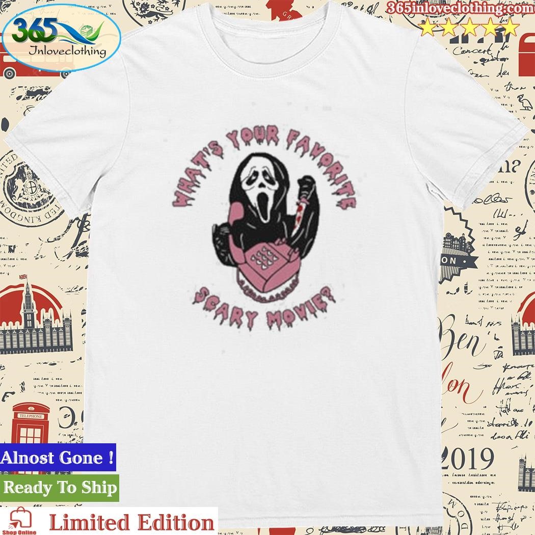 Official Scream What’s Your Favorite Scary Movie T-Shirt