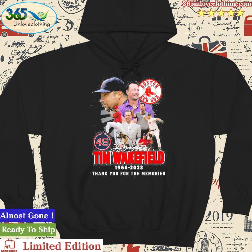 Tim Wakefield 49 Boston Red Sox 1966 2023 Memories T Shirt - Growkoc