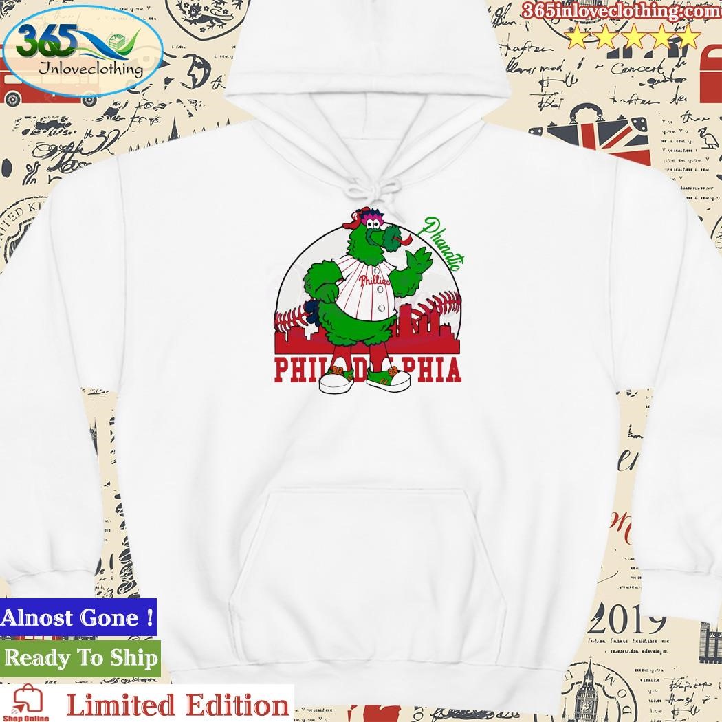 Official Phillies phanatic cartoon baseball T-shirt, hoodie, tank top,  sweater and long sleeve t-shirt