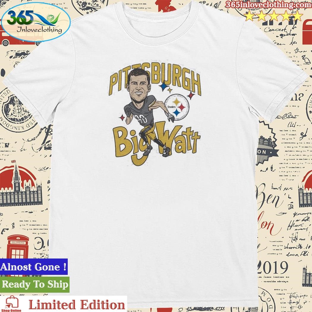 T.J. Watt Pittsburgh Steelers Youth Legend Olive Salute to Service T-Shirt