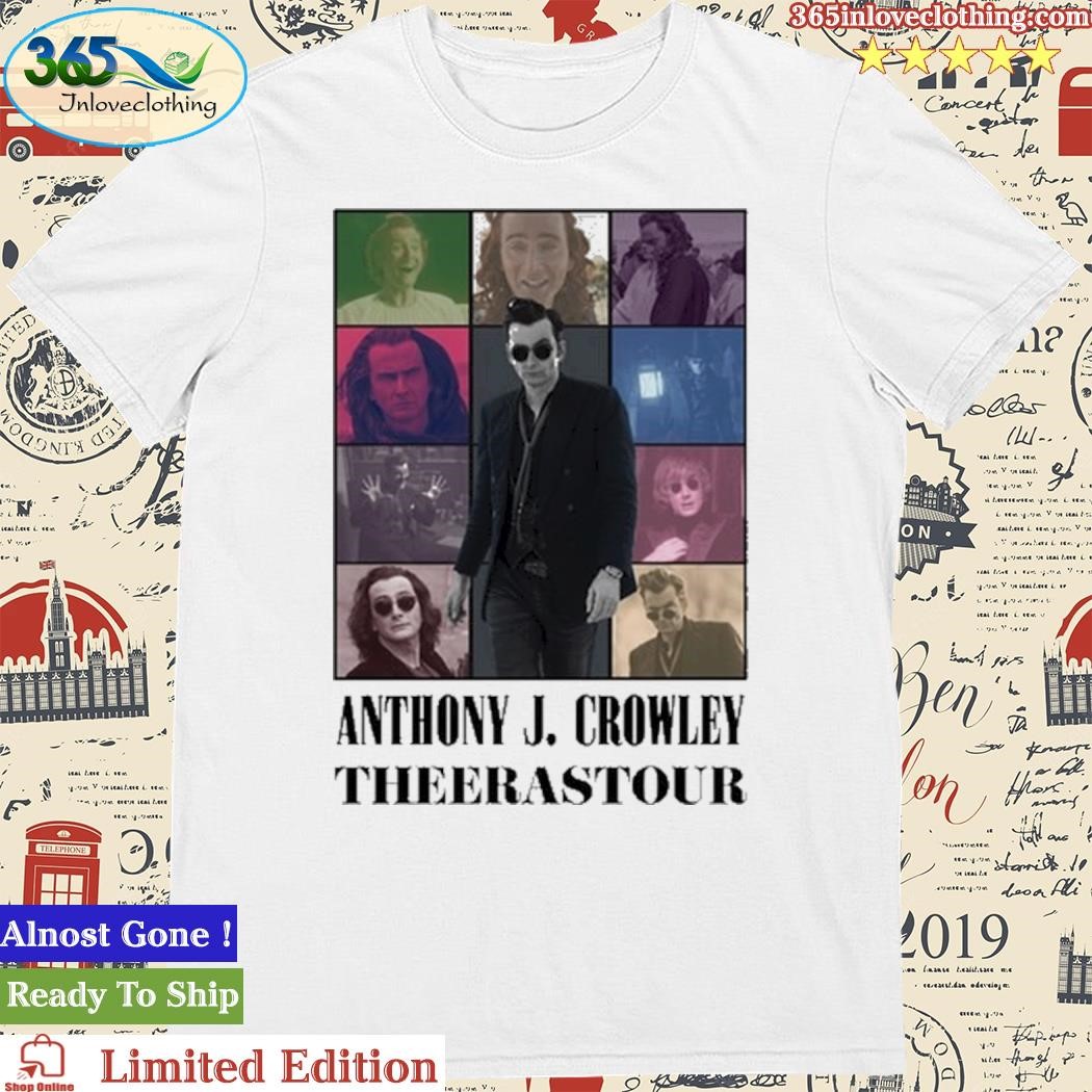 Official Anthony J Crowley The Eras Tour Shirt