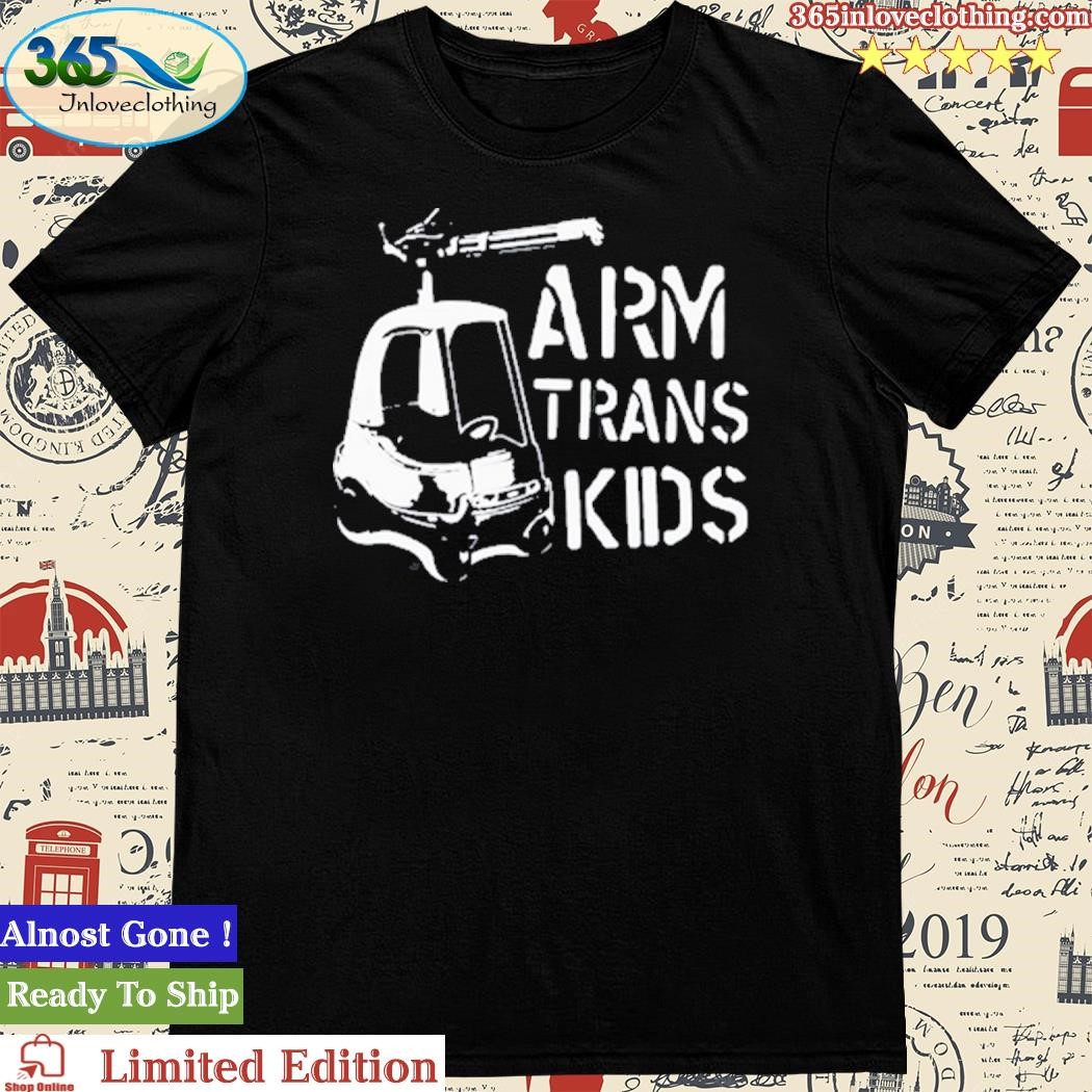 Official Bimbonihilism Arm Trans Kids Shirt