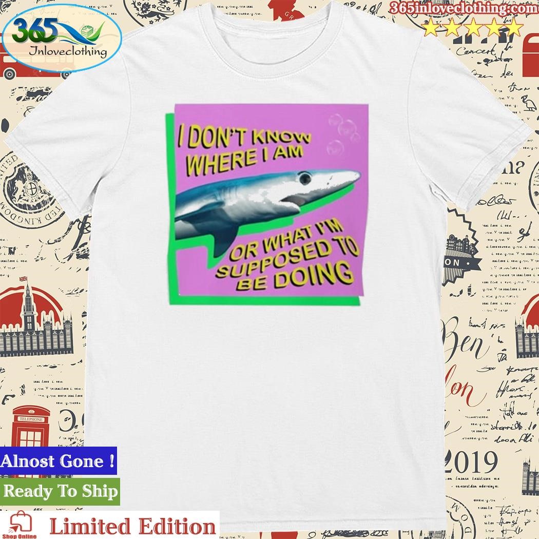 Official Bukkitbee I Don't Know Where Am I Or What I'm Supposed To Be Doing Shirt
