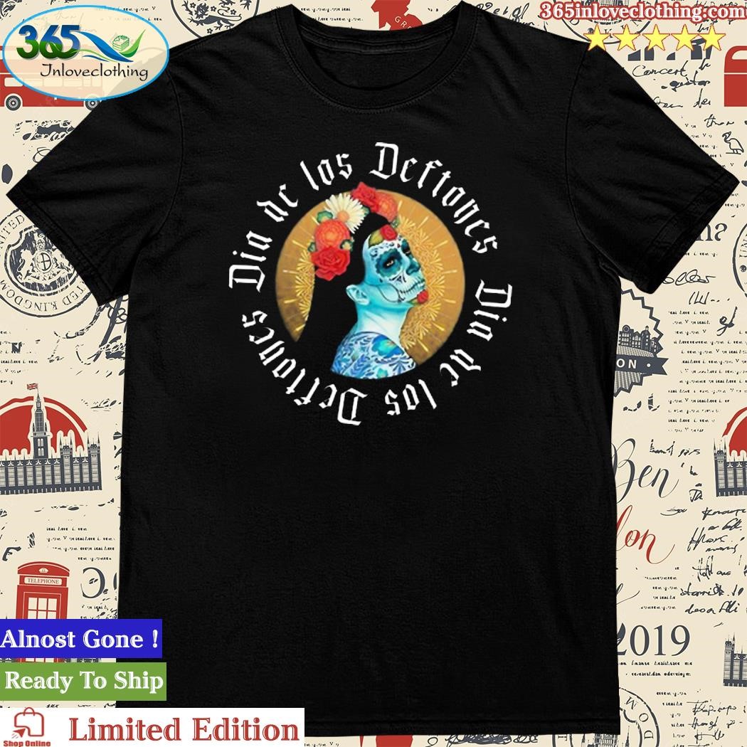 Official Dia De Los Deftones 2023 La Catrina Circle Seafoam Shirt