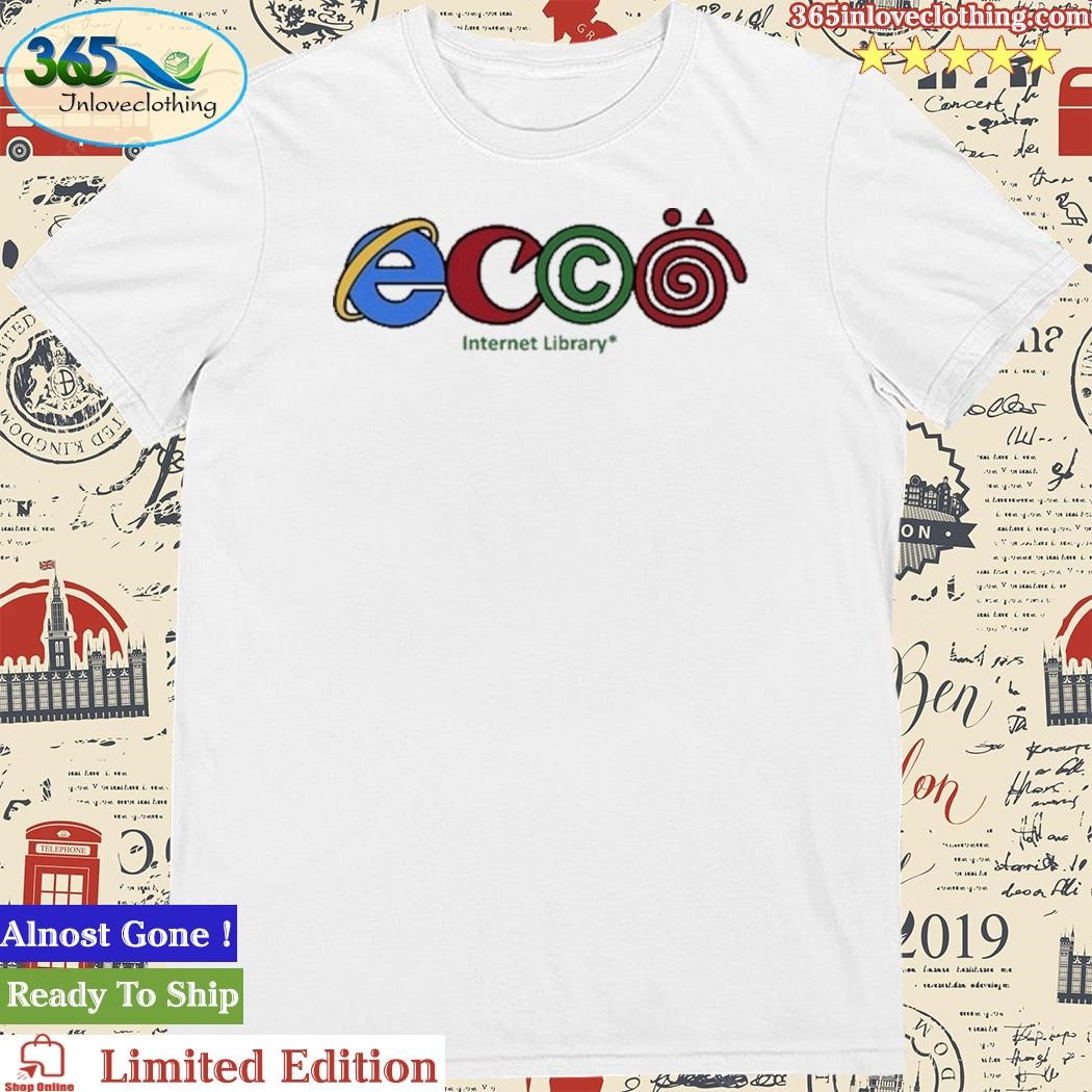 Official Eccö Archive Ecco Internet Library Shirt