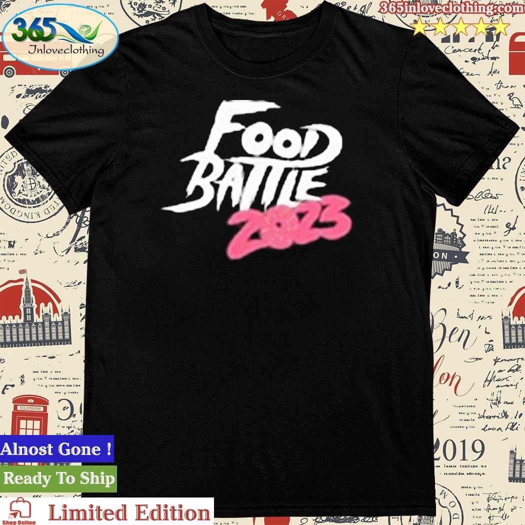 Official Food Battle 2023 Donut Baguette Shirt