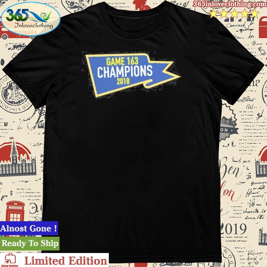 Official Game 163 Champion 2018 Shirt