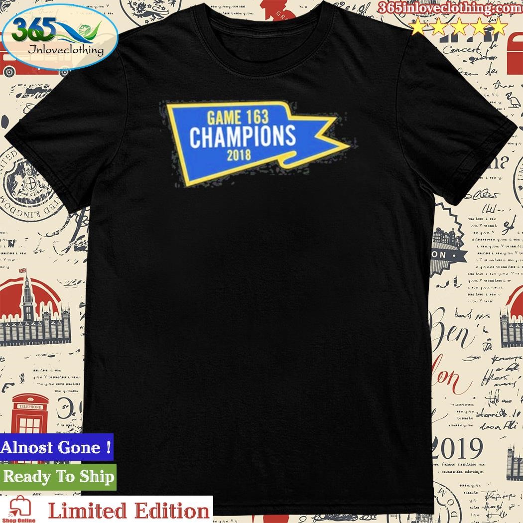 Official Game 163 Champions 2018 Shirt