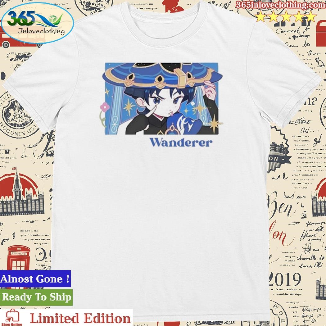 Official Genshin Omori Elinasart Wanderer Shirt