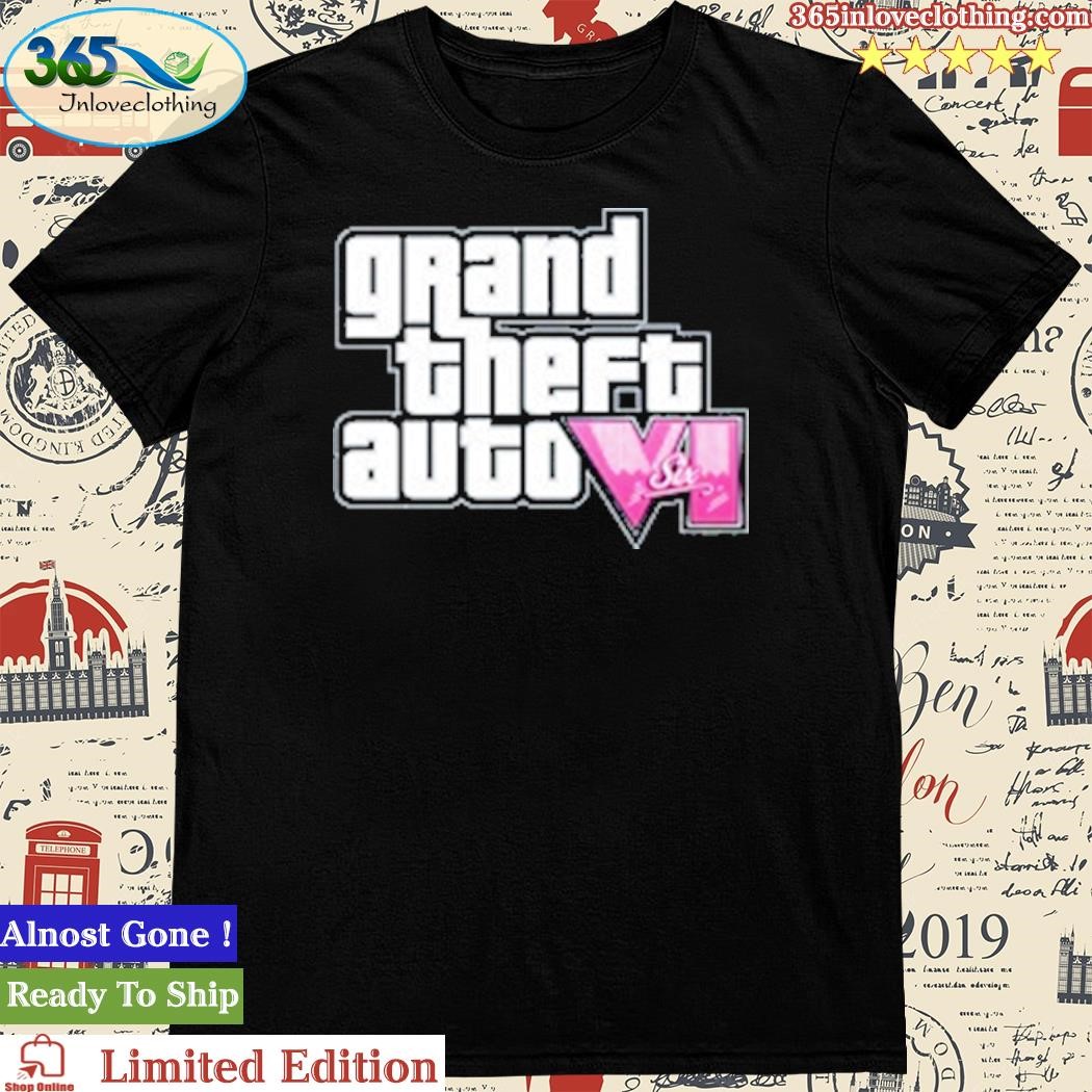 Official Grand Theft Auto 6 Logo Shirt