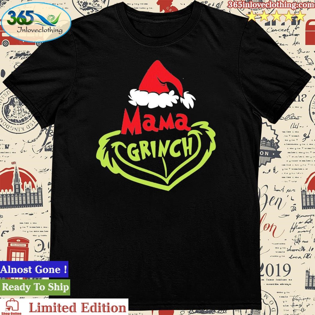 Official Mama Grinch Christmas Shirt