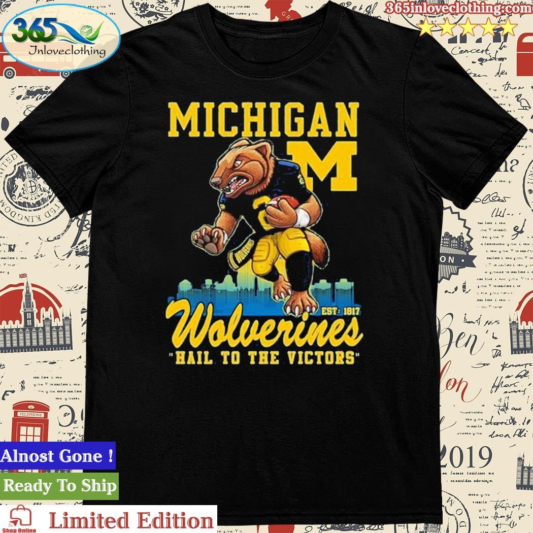 Official Michigan Wolverines Hail To The Victors Shirt