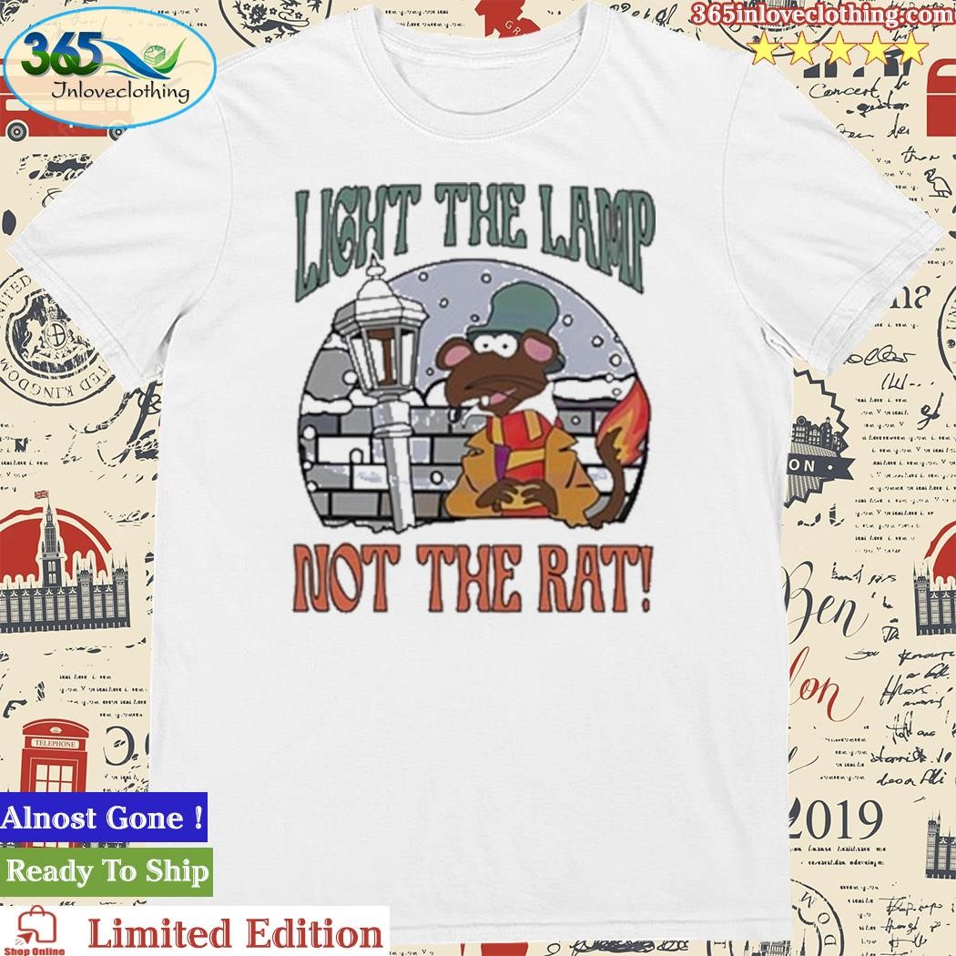 Official Mouse Light The Lamp Not The Rat Christmas Shirt