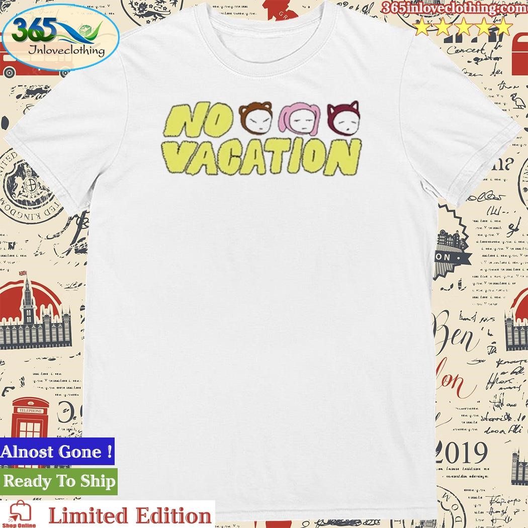Official No Vacation Lavender Logo Shirt