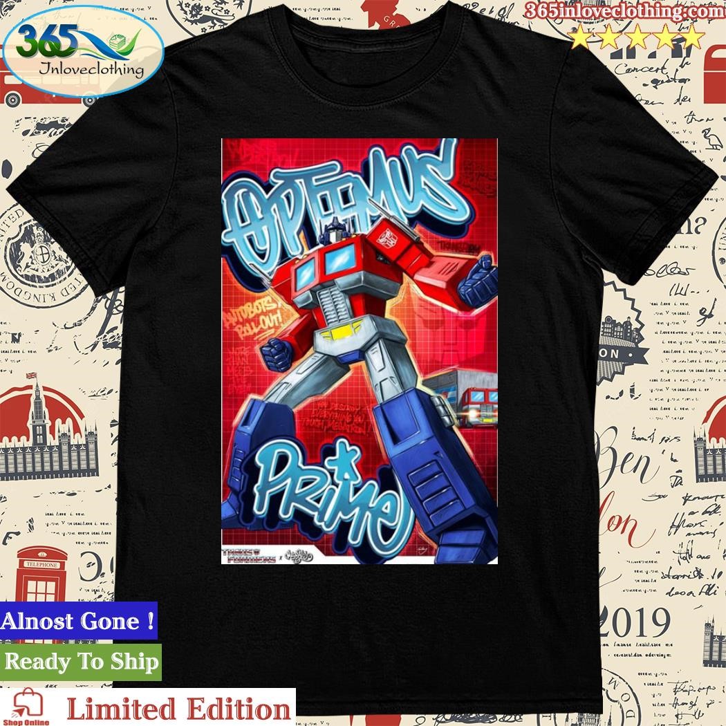 Official Prime Graff Transformers Murwalls Lithograph Print Poster Shirt