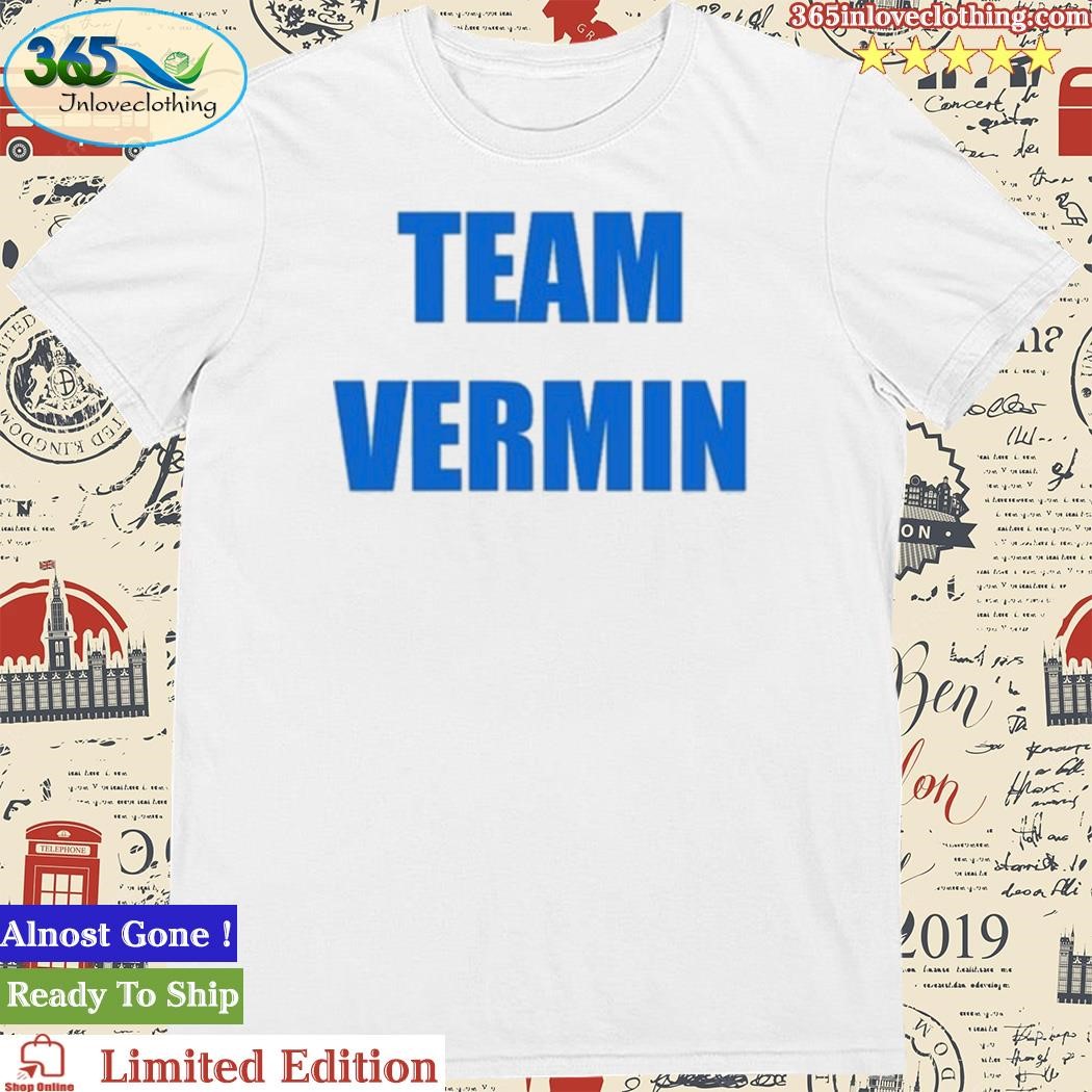 Official Seanhelaosouse Team Vermin Shirt