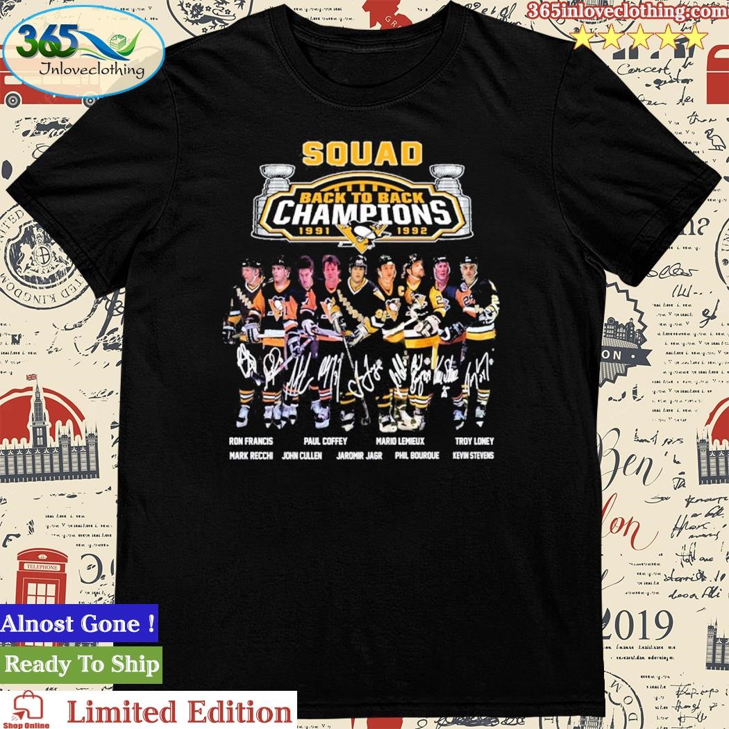 Official Squad Back To Back Champions 1991-1992 Shirt