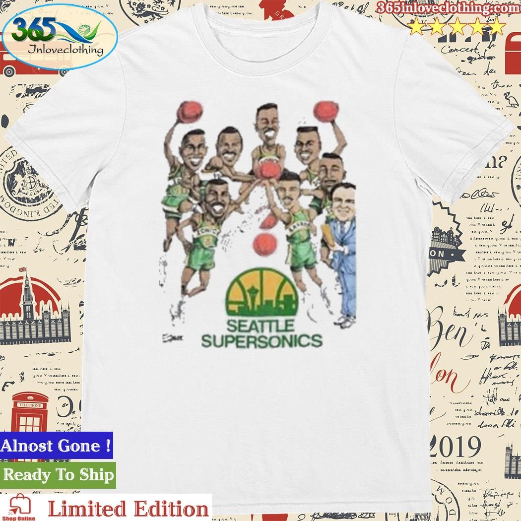 Official SuperSonics Basketball Funny Shirt