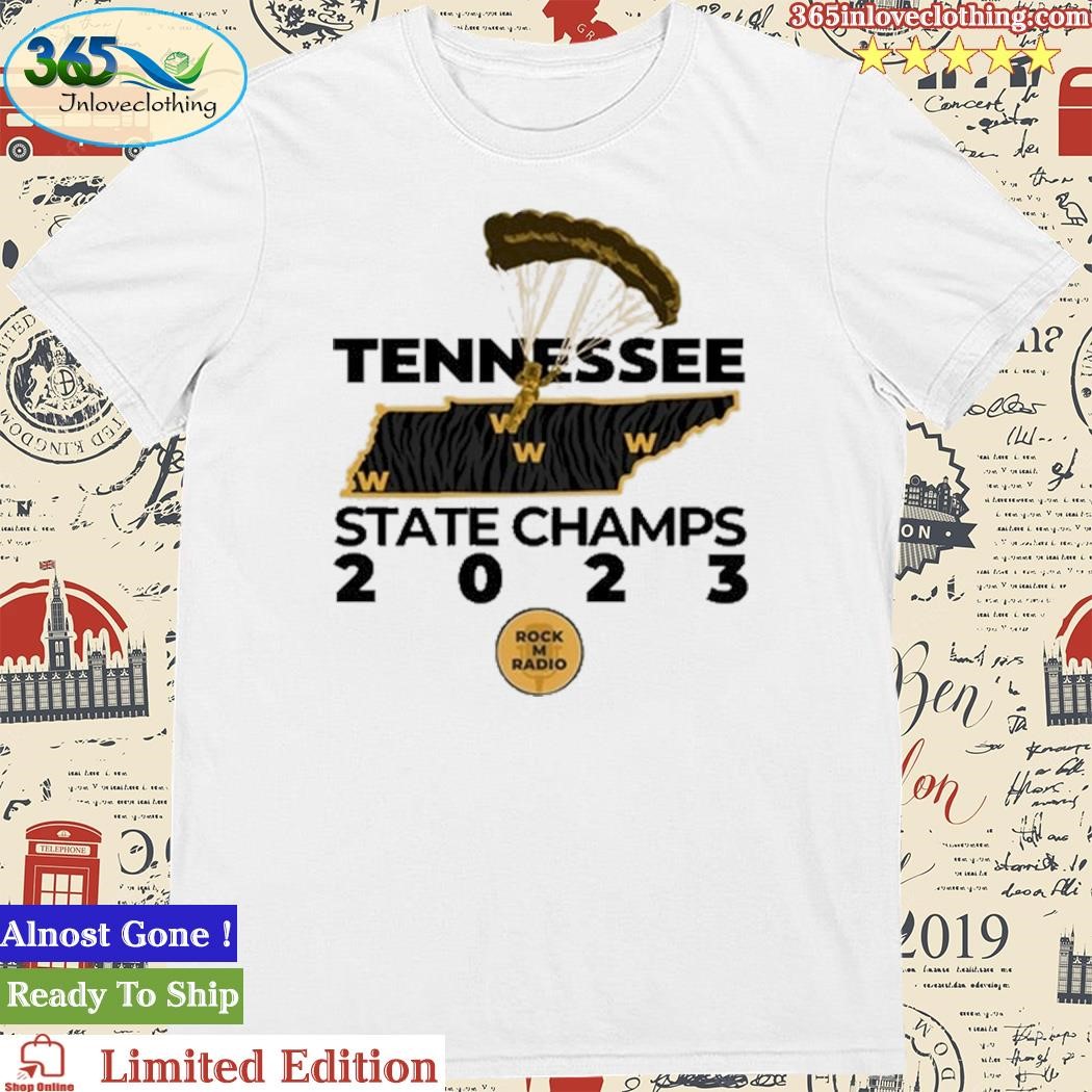 Official Tennessee Rock M State Champs Shirt
