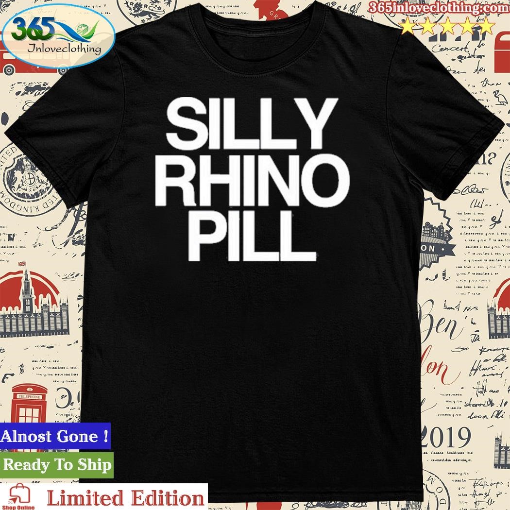 Official Tisakorean Silly Rhino Pill Shirt