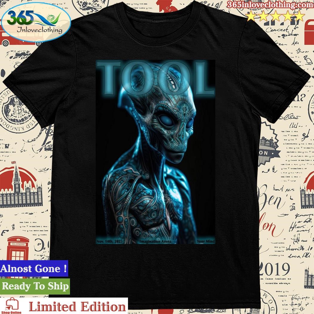 Official Tool Band Nov 14 2023 imagination Arena, Your Mind Poster Shirt