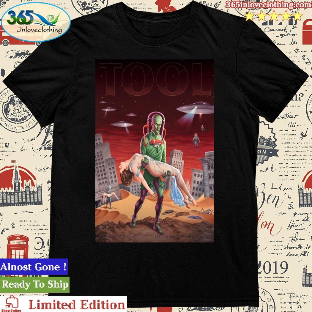 Official Tool Show Poster Boston, MA 11 15 2023 Shirt