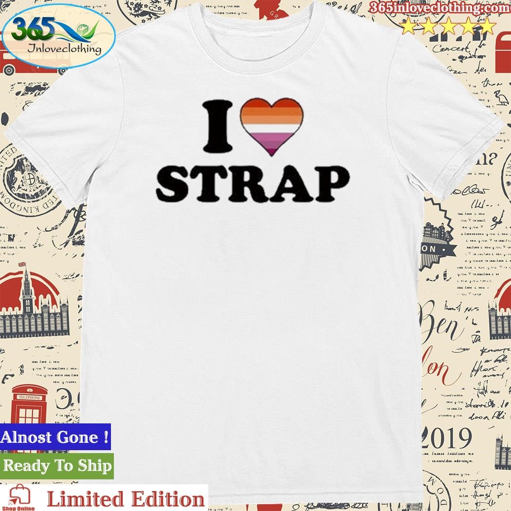Official Vasaricore I Heart Strap Lesbian Shirt