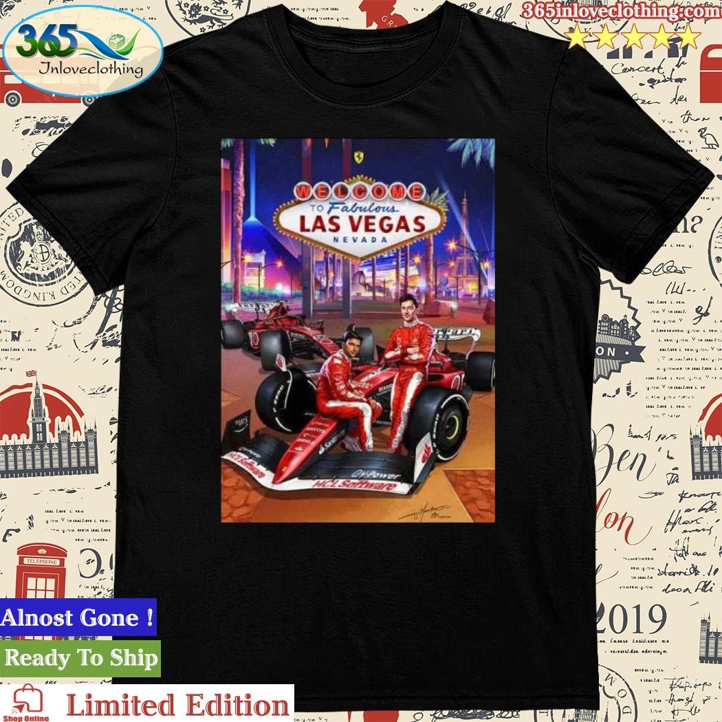Official Viva Las Vegas Scuderia Ferrari F1 Is Ready For Las Vegas GP 2023 Home Decor Poster Shirt