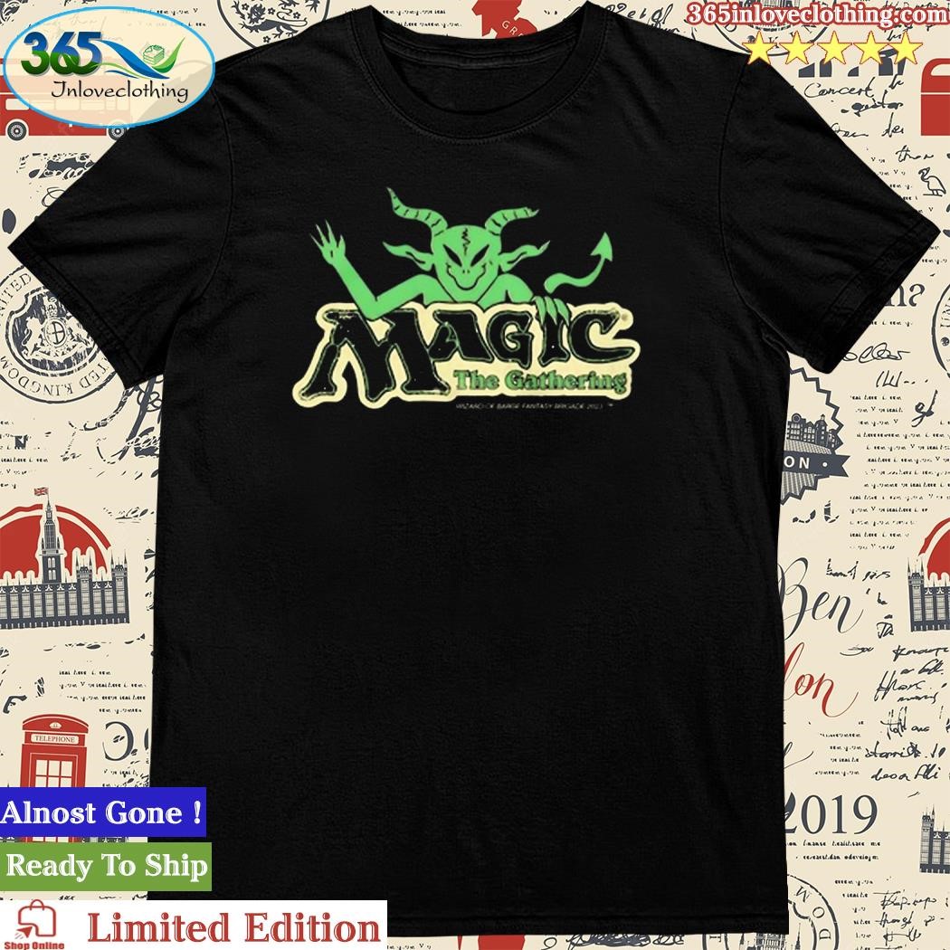 Official Wizard Of Barge Magic The Gathering Shirt