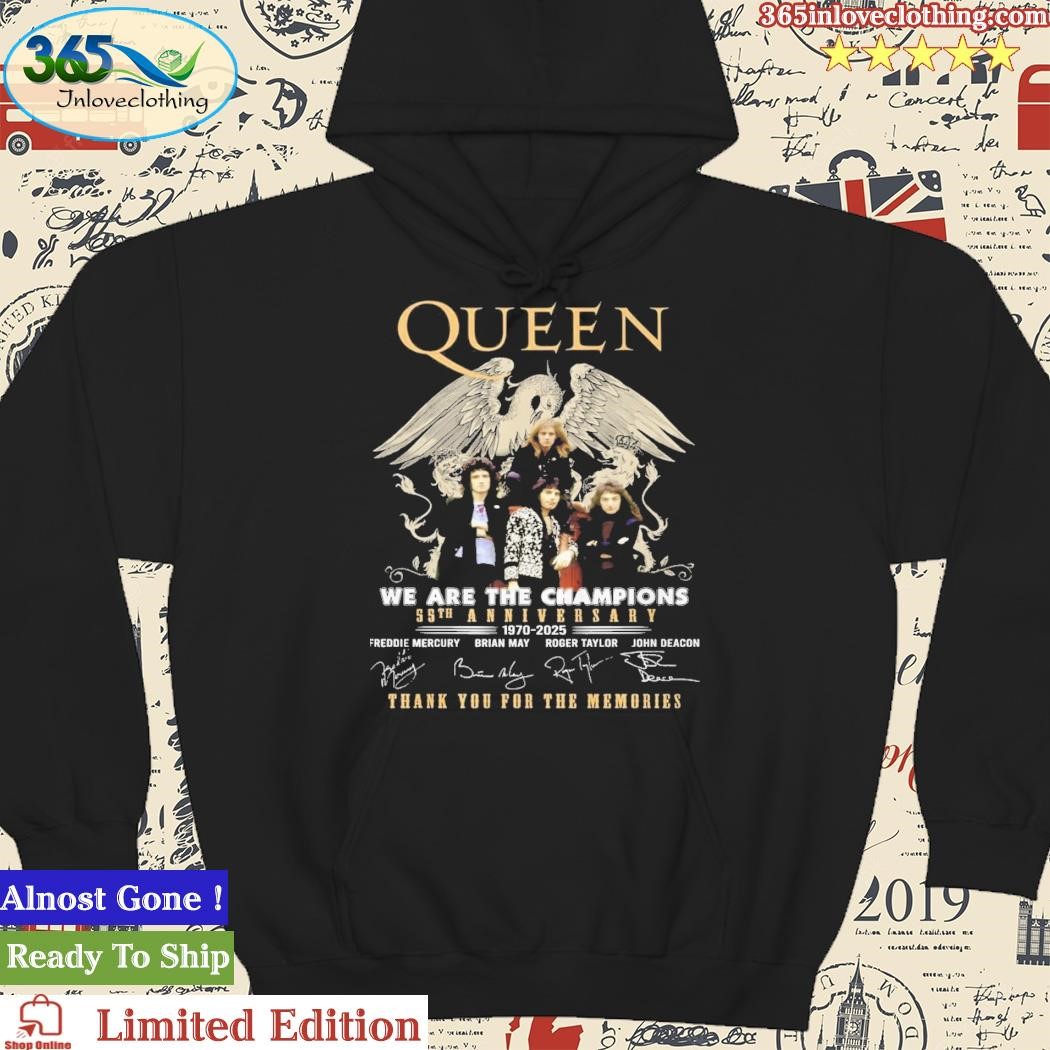 Queen we are on sale the champions hoodie