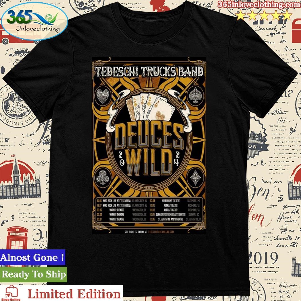 Official Tedeschi Trucks Band Tour 2024 Poster Shirt,tank top, vneck