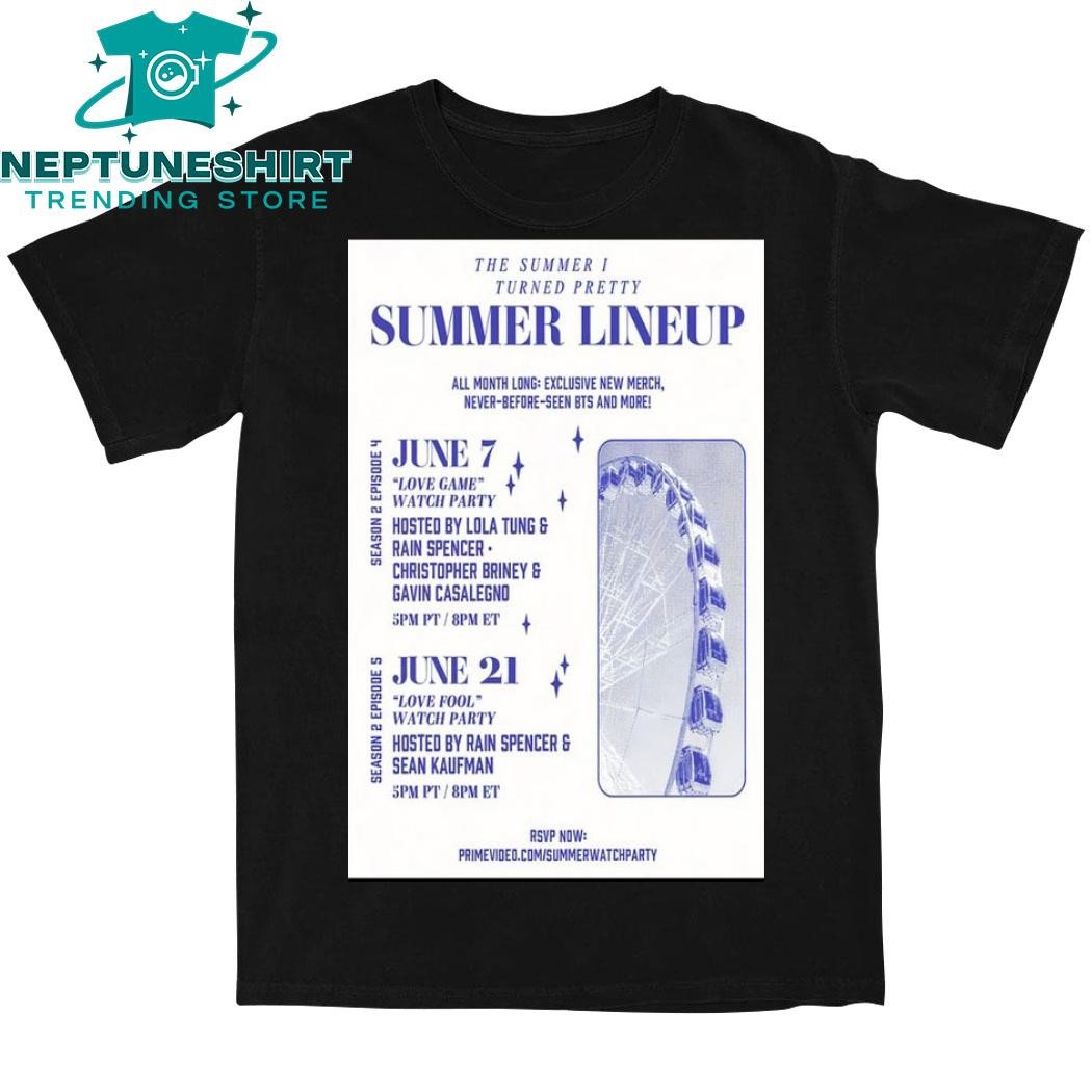 Official The Summer I Turned Pretty June 7 Love Game And June 21 Love Fool  Poster Shirt,tank top, v-neck for men and women