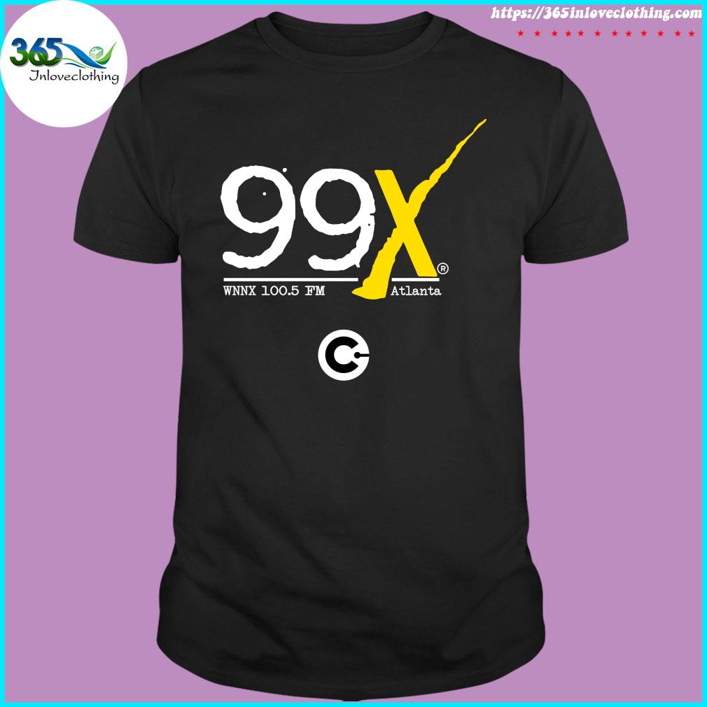 99x wnnx 100 5 fm Atlanta t-shirt