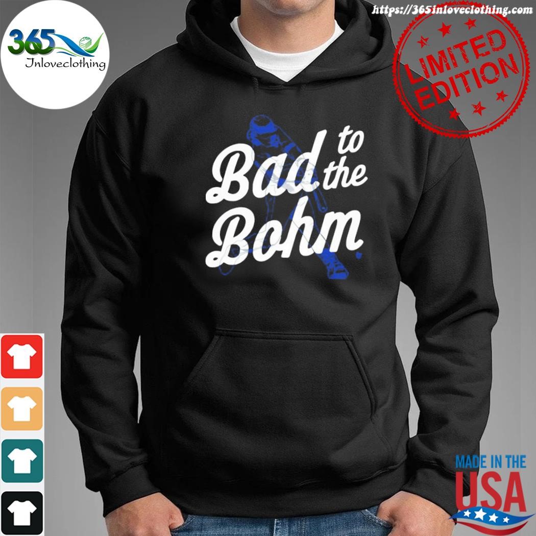 Alec Bohm Bad To The Bohm Shirt, Hoodie, Sweatshirt, Women Tee