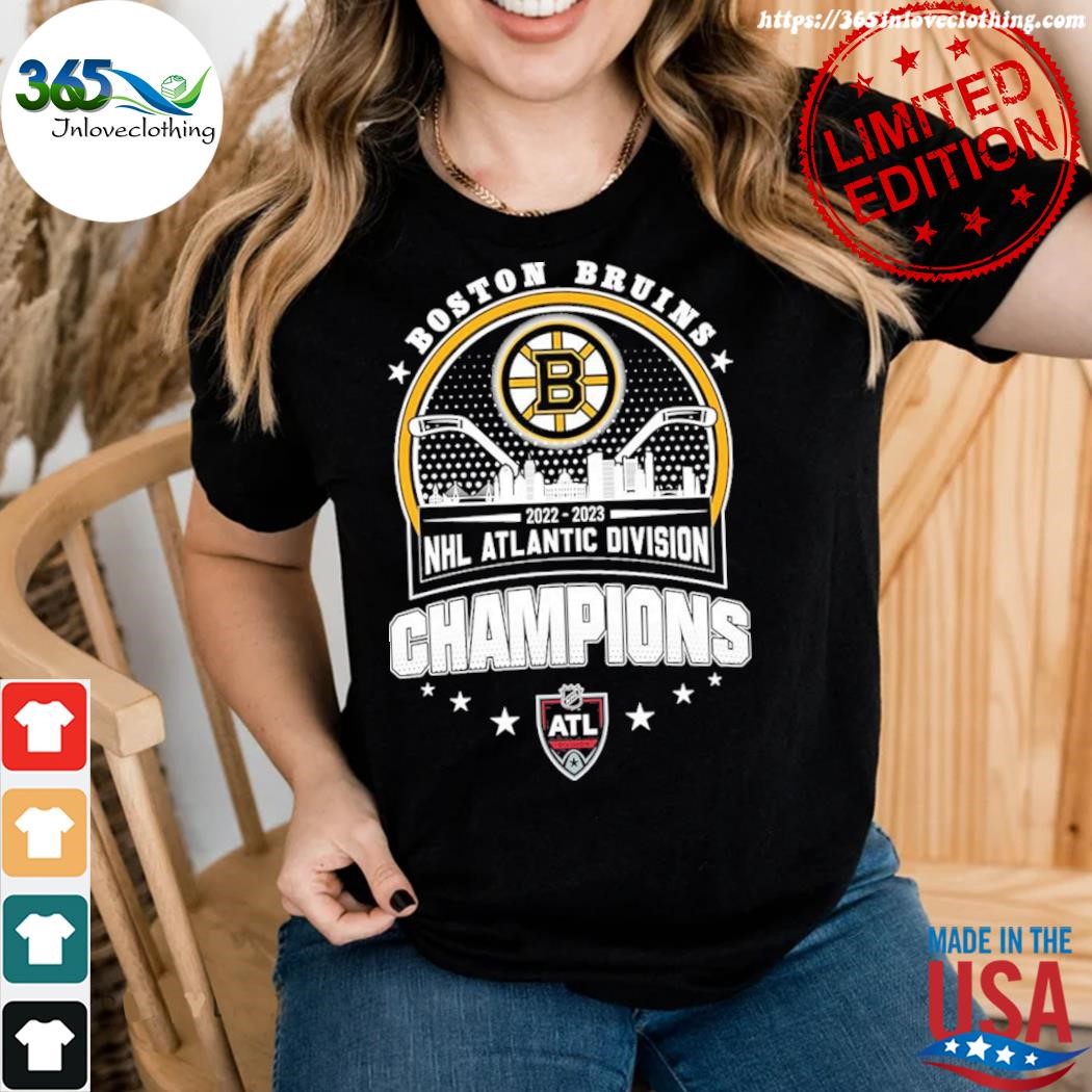 Bruins 2023 Atlantic Division Champions Boston Bruins Shirt