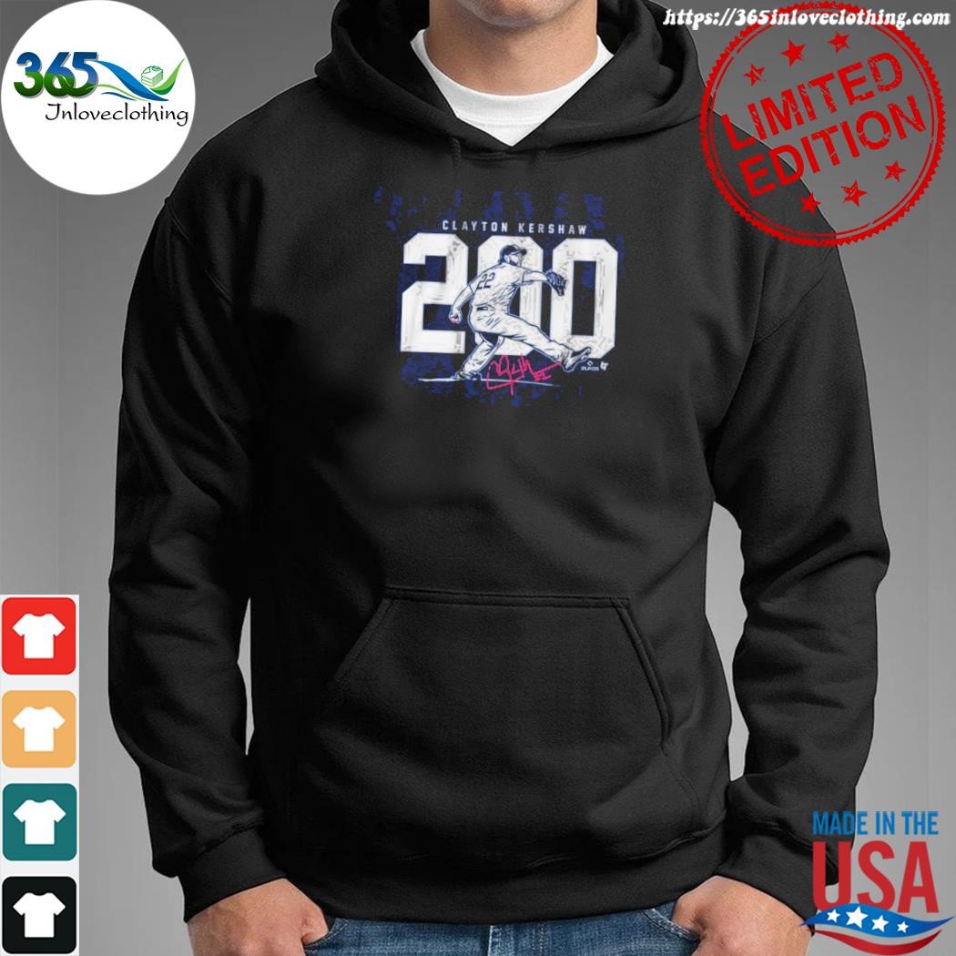 Clayton kershaw 200 shirt, hoodie, sweater, long sleeve and tank top