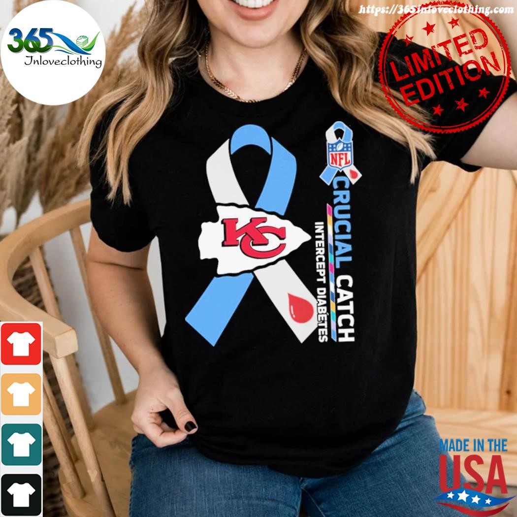 Kansas City Chiefs crucial catch intercept cancer NFL shirt, hoodie, sweater,  long sleeve and tank top