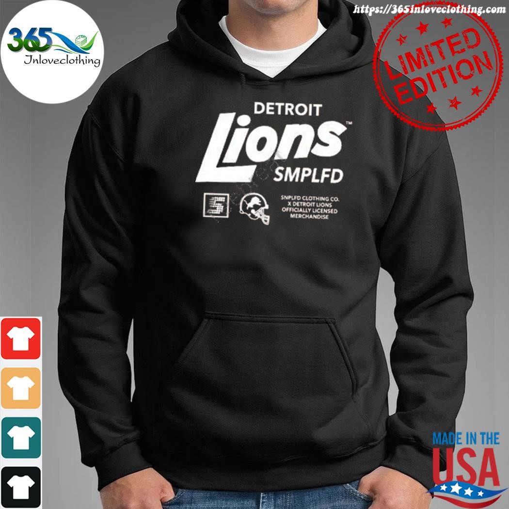 Detroit Lions SMPLFD Sweatshirt Colton Pouncy - Sgatee