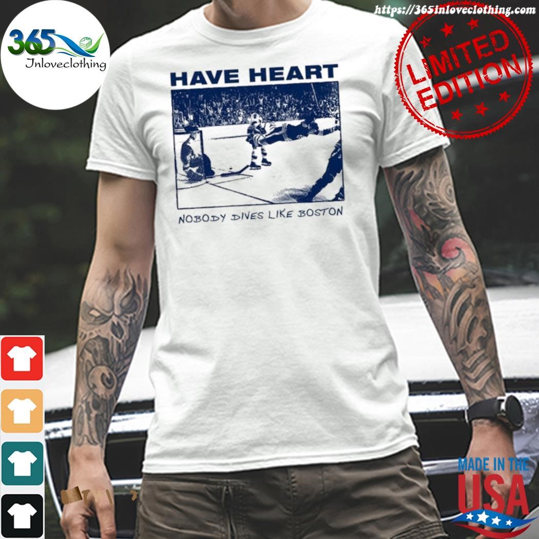 Official have heart nobody Boston dives shirt