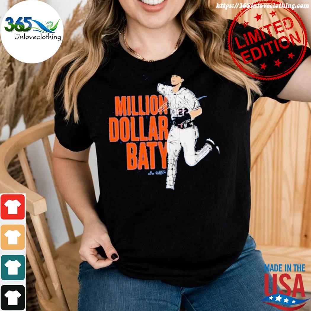 Brett Baty Million Dollar Baty mlbpa shirt, hoodie, sweater, long sleeve  and tank top