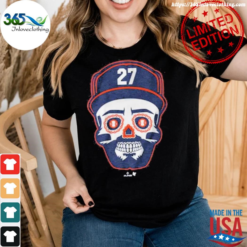 Jose Altuve Sugar Skull T-shirt - Shibtee Clothing